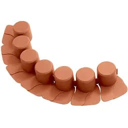 Палисад садовый Prosperplast Palisada терракотовый 4.05 м