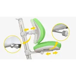 Дитяче крісло Mealux Ortoback Green (Y-508 KZ) - мініатюра 4
