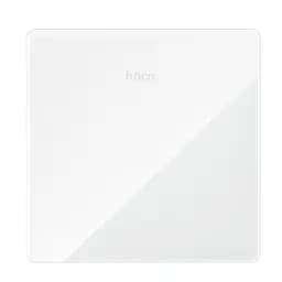 Розумні підлогові електронні ваги Hoco HI20 LED-дисплей cкляні побутові 0.5-180 кг Білий