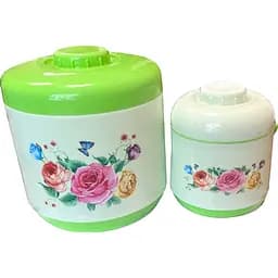 Набір термосів Stenson з металевою колбою 2 шт. зелений (25663)