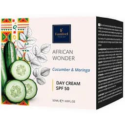 Денний крем з огірком та морингою SPF50 Famirel African Wonder 50мл