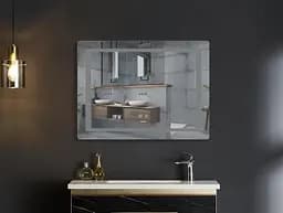 Дзеркало Mixxus Style MR13-90x70-Reverse (LED Touch, антизапотівання, димер, регулювання яскравості) MI6667 - мініатюра 10