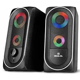 Акустическая система REAL-EL S-110 USB Black