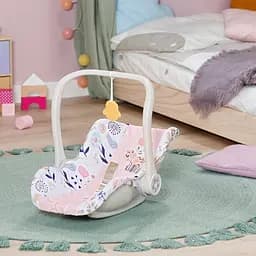 Крісло-переноска для ляльки Baby Born 2 в 1 Квітковий стиль (838518) - мініатюра 5