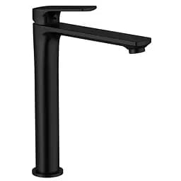 Смеситель для умывальника Mixxus Premium Mone 001 Nut High Black MI6775 Черный матовый