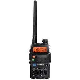 Портативна рація Baofeng UV-5R Black Six Pack комплект 6 шт (2200000758965) - мініатюра 2