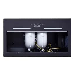 Витяжка повновбудована WEILOR PBS 52650 GLASS BL 1250 LED Strip - мініатюра 5