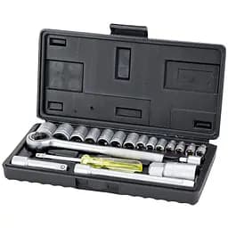 Набір насадок торцевих Grad 1/4", 3/8" в кейсі 20 шт (6003055)