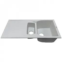 Кухонна мийка Adamant NEW LINE PLUS old stone 975x495x235 мм, з крилом 97,5 см - мініатюра 2