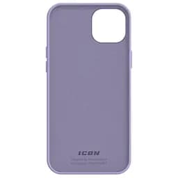 Силиконовый чехол для Apple iPhone 14 Plus, ICON2 Case, фиолетовый, противоударный, панель, защита всего корпуса, матовая поверхность Soft Touch, выступает над дисплеем, совместим с защитными стеклами и пленками, с микрофиброй, ArmorStandart (ARM63606) - мініатюра 2