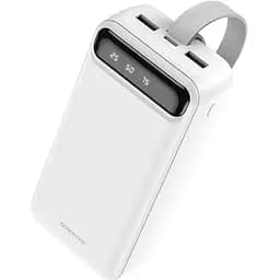 Портативний акумулятор з лампою Borofone BJ14B 30000 mAh білий