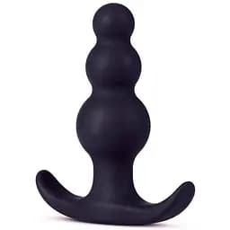 Анальная пробка Blush Anal Adventures Platinum 7.6 см черный