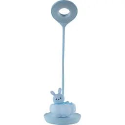 Настільна лампа Kite Cloudy Bunny LED з акумулятором блакитна (K24-493-1-3)