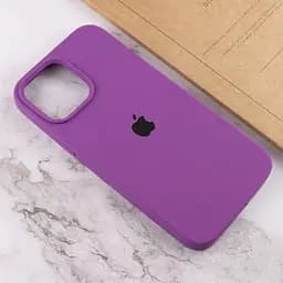 Чохол Silicone Case для Apple iPhone 14 Pro Max (Grape) AA [72602] - мініатюра 3
