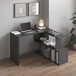 Стіл комп'ютерний Vays поворотний письмовий стіл трансформер M-41 Антрацит