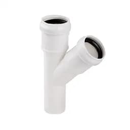 Трійник каналізаційний TA Sewage 32, 45° TASTRPP4532