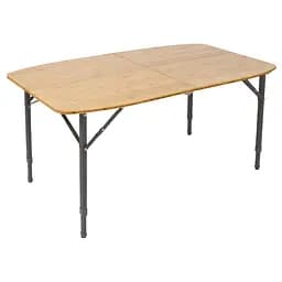 Складний стіл Bo-Camp Islington Oval 120x70 cm Brown (1404652), Коричневий