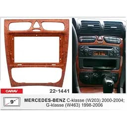 Перехідна рамка Mercedes-Benz C-klasse (W203), G-klasse (W463) Carav 22-1441 - мініатюра 2