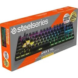 Клавіатура SteelSeries Apex 9 TKL RGB Linear OptiPoint Optical USB Black (64847) - мініатюра 7