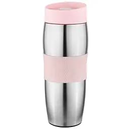 Термокружка Florina Capsula, 360 мл, розовый (5K0349)