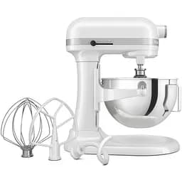 Кухонная машина KitchenAid Heavy Duty 5KSM55SXXEWH с подъемной чашей 5.2 л белая (5KSM55SXXEWH)
