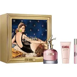 Набір Jean Paul Gaultier Scandal 80 мл парфумована вода, 10 мл міні, 75 мл лосьйон для тіла
