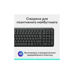 Клавіатура Logitech K250 Bluetooth/Wireless UA Graphite (920-013822) - мініатюра 9