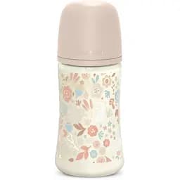 Бутылочка для кормления Suavinex Wonderland 270 мл средний поток розовая (308748)