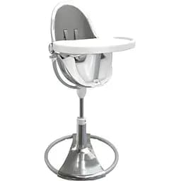 Стульчик для кормления Bloom Fresco Silver/Snakeskin grey (E10535-S\E10516-SSG)