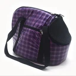 Сумка переноска Zoo-hunt Клітка для котів та малих порід собак фіолетова №0 22х32х27 см