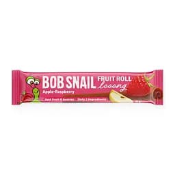 Натуральна фруктово-ягідна цукерка Bob Snail Fruit Roll Looong яблучно-малинова 15 г 