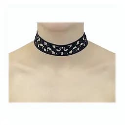 Чокер широкий з візерунком