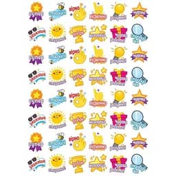 Наліпки стікери 012 Різнокольоровий