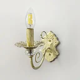 Бра-свеча Line F в белом корпусе 23х11 см Арт. 6091/1 A 