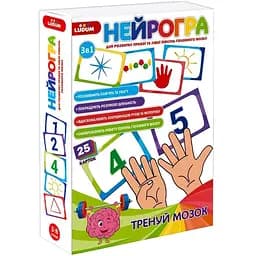 Детский набор развивающих карт Ludum Нейгрогра (ME5032-26)