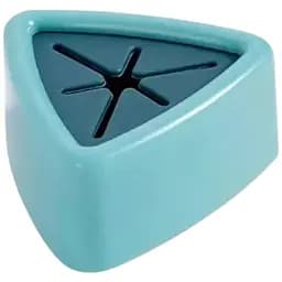 Тримач для рушників LVR 003 трикутний у ванну та на кухню самоклеючий Blue (16570)