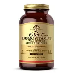 Вітаміни та мінерали Solgar Ester-C Plus Vitamin C 1000 mg, 180 таблеток