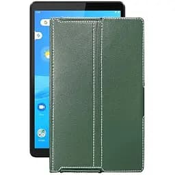 Чехол StatusCASE из экокожи для планшета Lenovo M8 TB-8705f Темно-зеленый