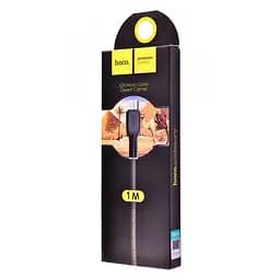 Кабель Hoco X20 Flash Micro charging cable ( L-1M ) Black - мініатюра 2