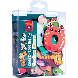 Игра развивающая магнитная Vladi Toys Чудо-буквы Алфавит (VT5411-18)
