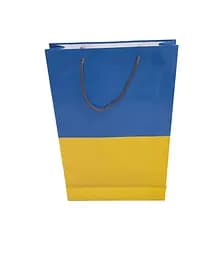Пакет подарочный "Патриотический" 5044 цветной, большой вертикальный 39 х 25 х 8см Вид 7