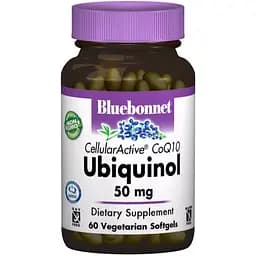 Убихинол Bluebonnet Nutrition Cellular Active 50 мг 60 капсул