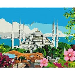 Набор для росписи по номерам Летний Стамбул, 40x50 см, BS51586