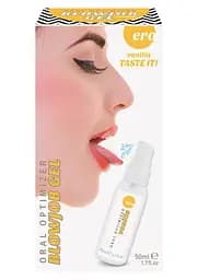 Лубрикант оральний Optimizer Blowjob Gel Vanilla 50ml HOT 3-77510 98226 - мініатюра 2