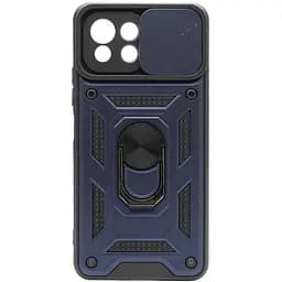 Чохол Ummi Camshield Serge Ring для Xiaomi Mi 11 Lite Синій / Navy