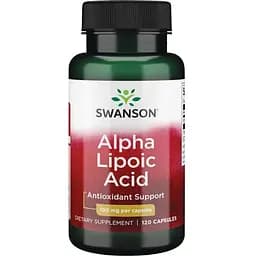 Натуральная добавка Swanson Alpha Lipoic Acid 100 mg, 120 капсул