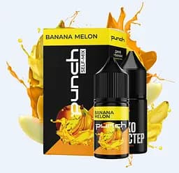 Набор компонентов для самозамеса солевой заправки Punch 30 мл Banana Melon Дыня банан, 0-65 мг (17390)