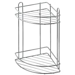 Полиця кутова Ekodeo 2-ярусна Simple хром (L3222)