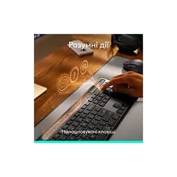 Клавіатура Logitech Slim Solar+ Bluetooth Graphite (920-013764) - мініатюра 10