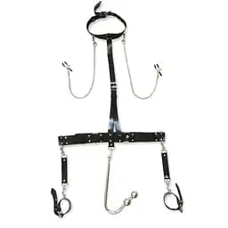 Бондажний набір з металевим анальним гаком №3 Art of Sex Bridget Bondage set with anal hook №3